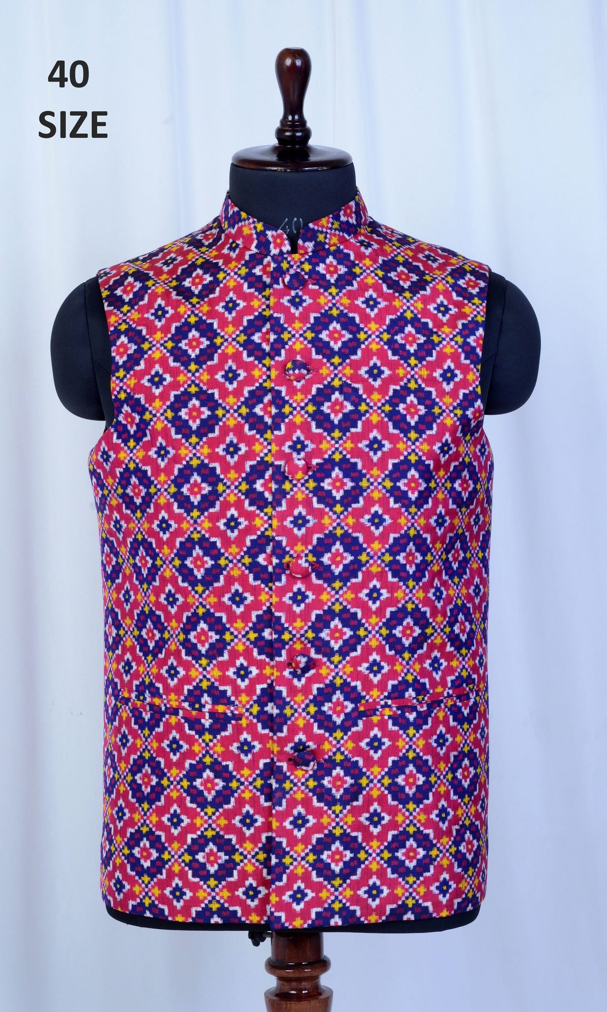 Modi Jacket Double Ikat Patola