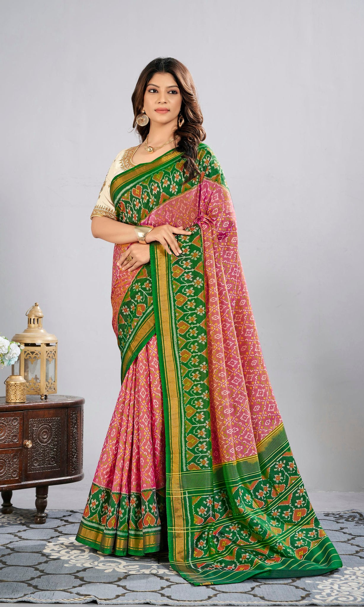 Rajkoti Patola Saree