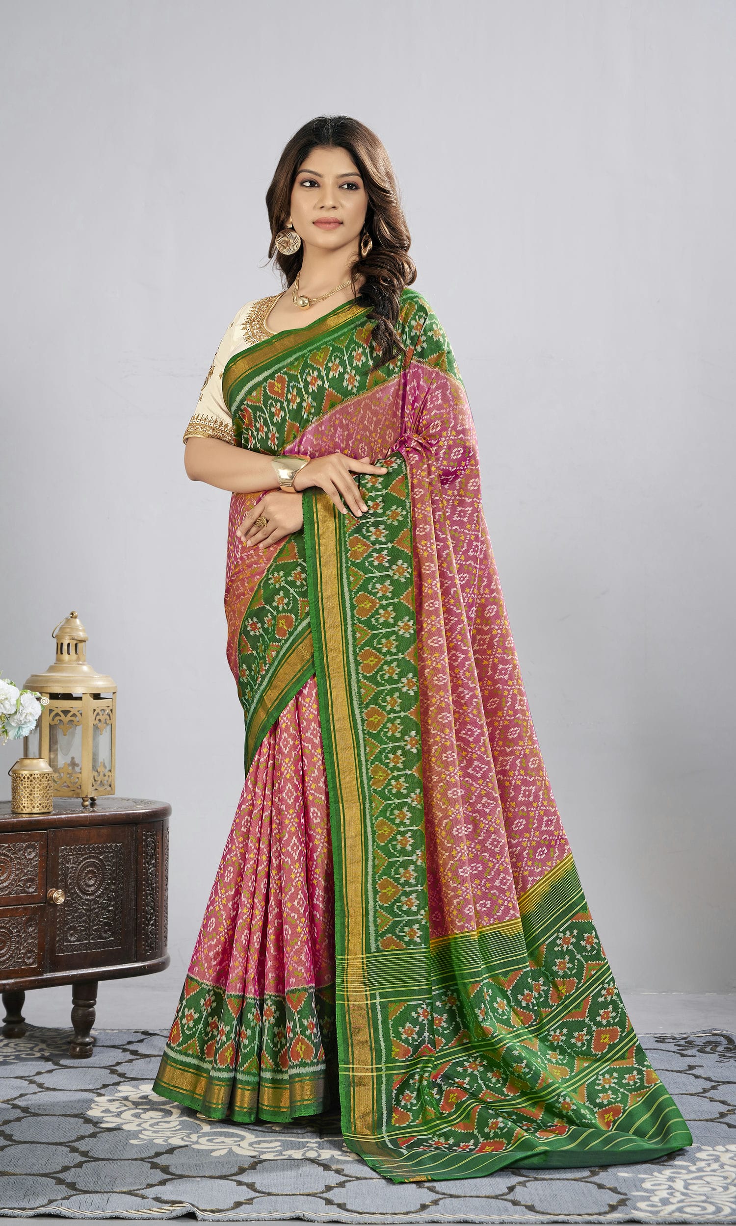 Rajkoti Patola Saree