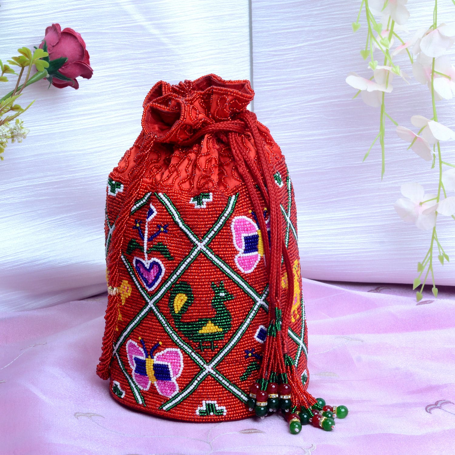 Pearl Beaded Batva