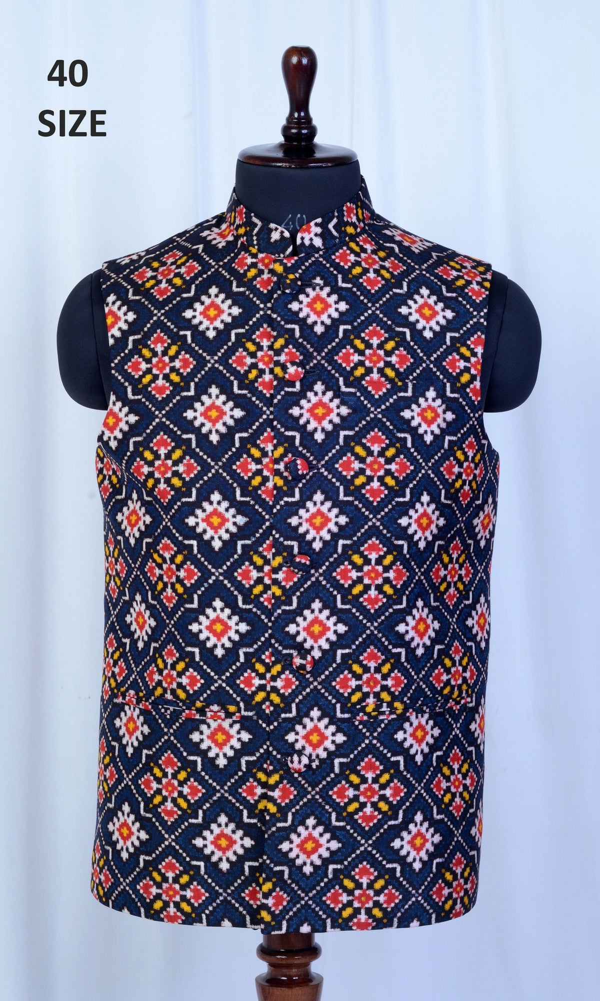 Modi Jacket Double Ikat Patola