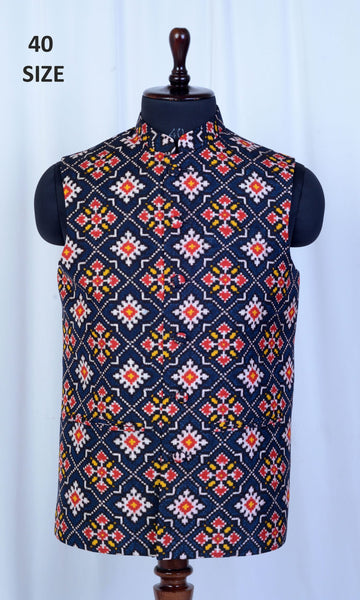 Modi Jacket Double Ikat Patola