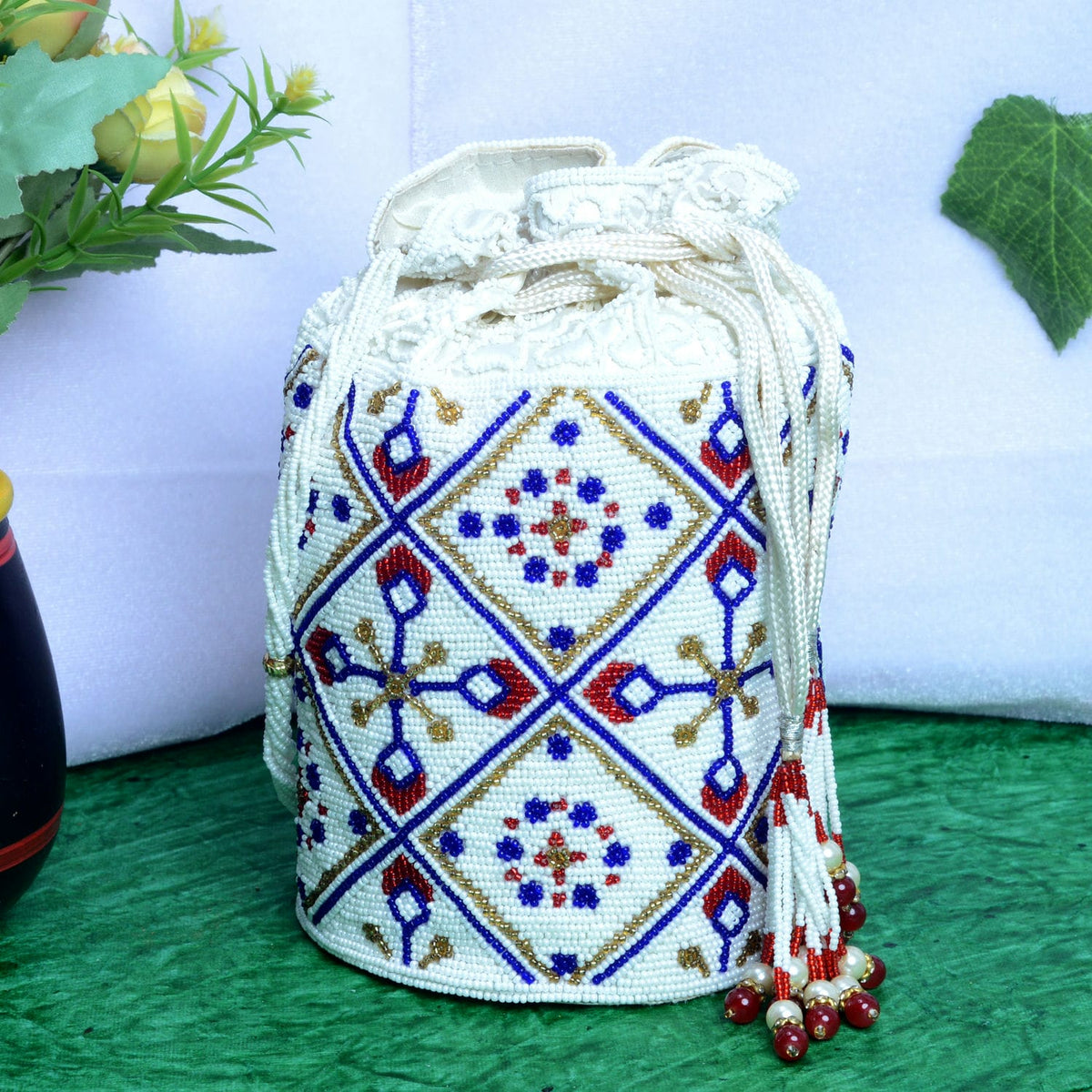 Pearl Beaded Batva