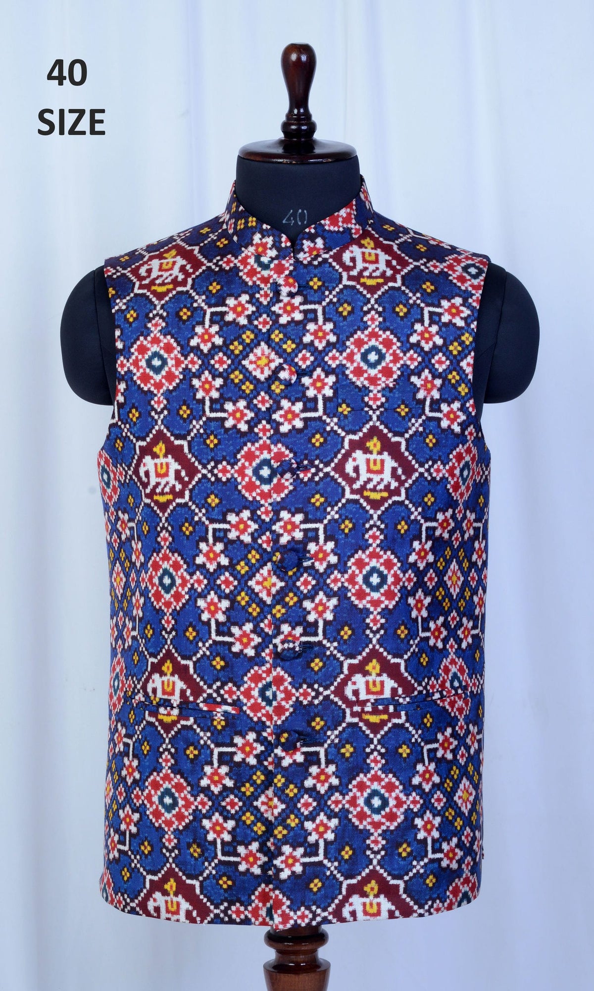 Modi Jacket Double Ikat Patola