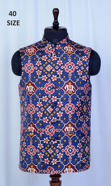 Modi Jacket Double Ikat Patola
