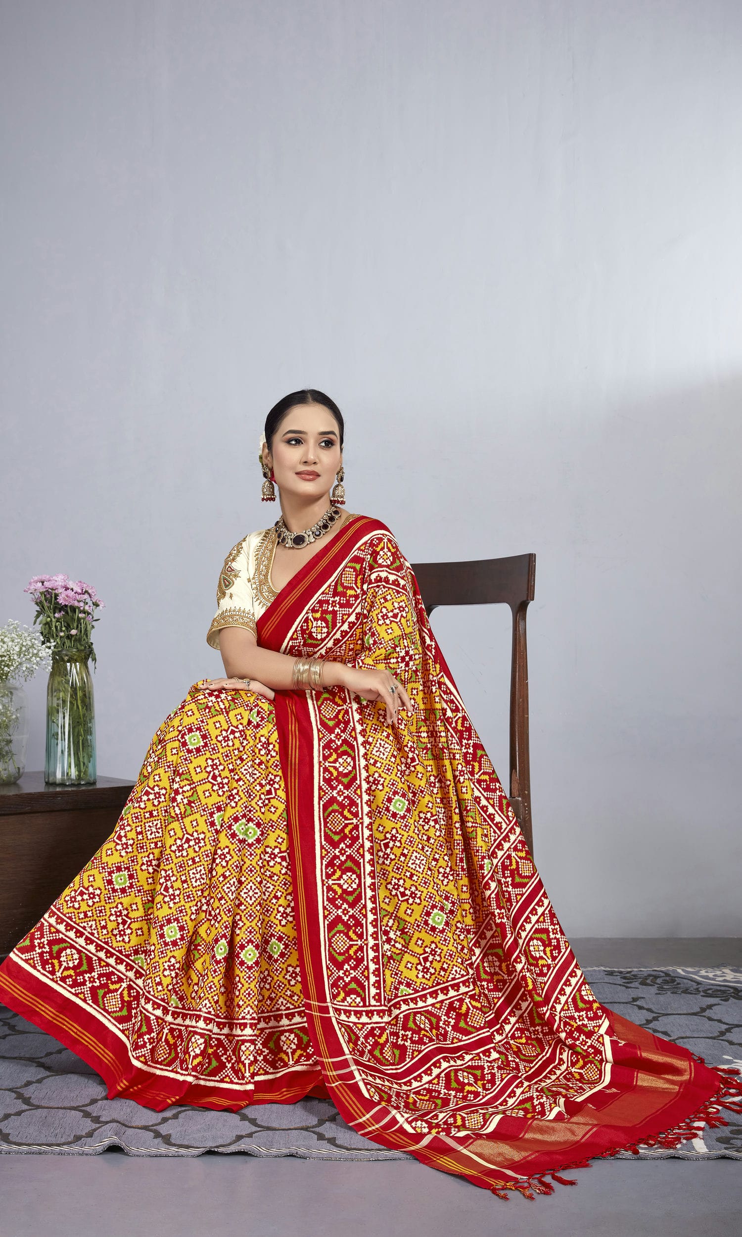 Double Ikat Patola Saree