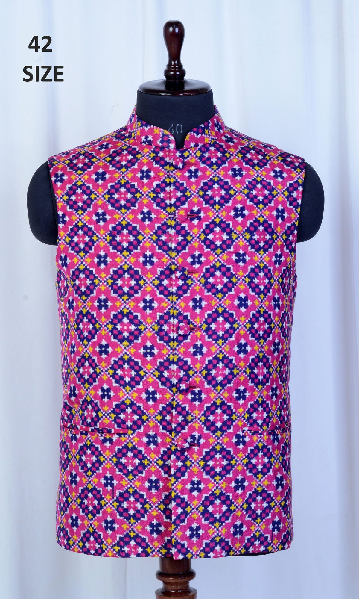Modi Jacket Double Ikat Patola