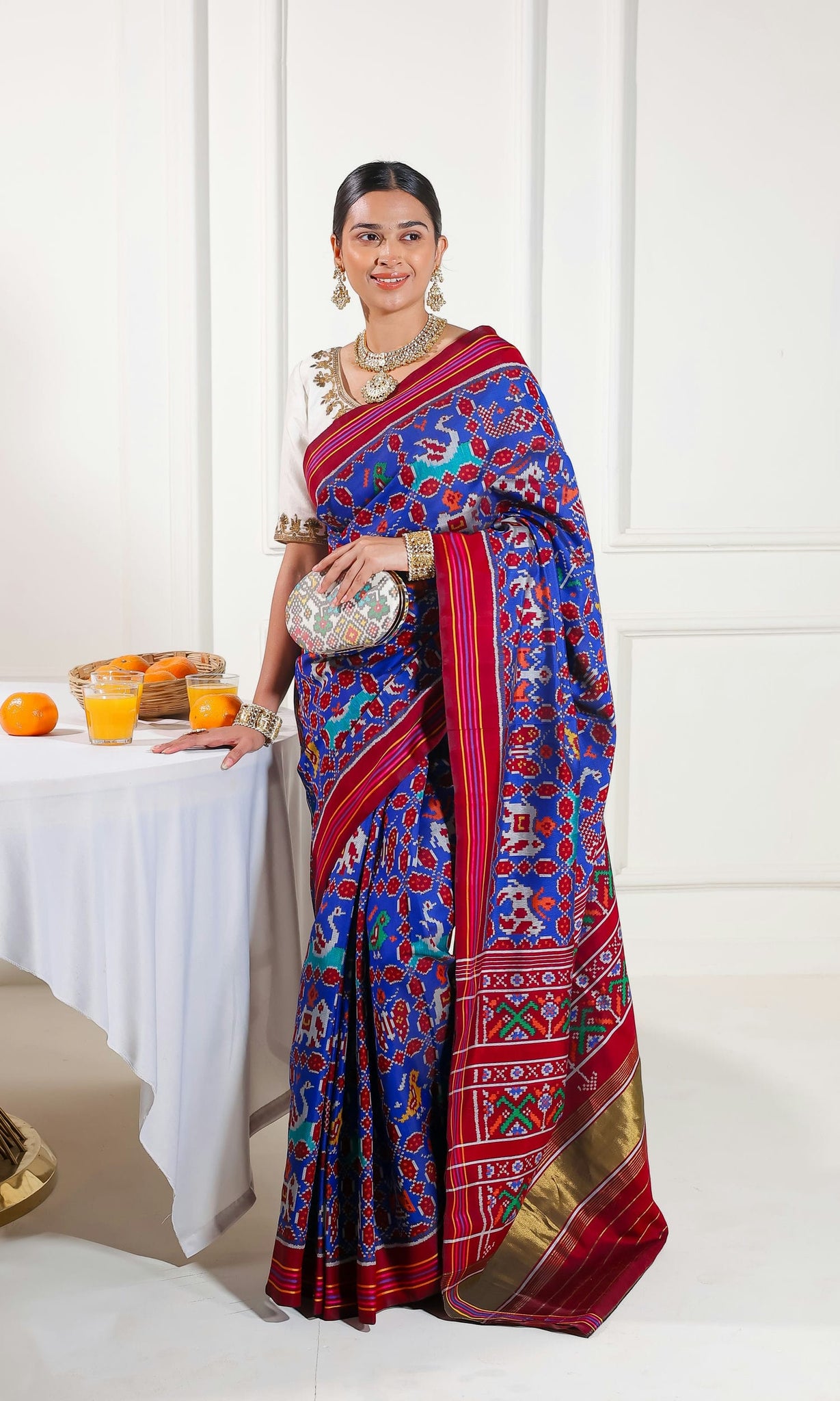 Single Ikat Patola Saree