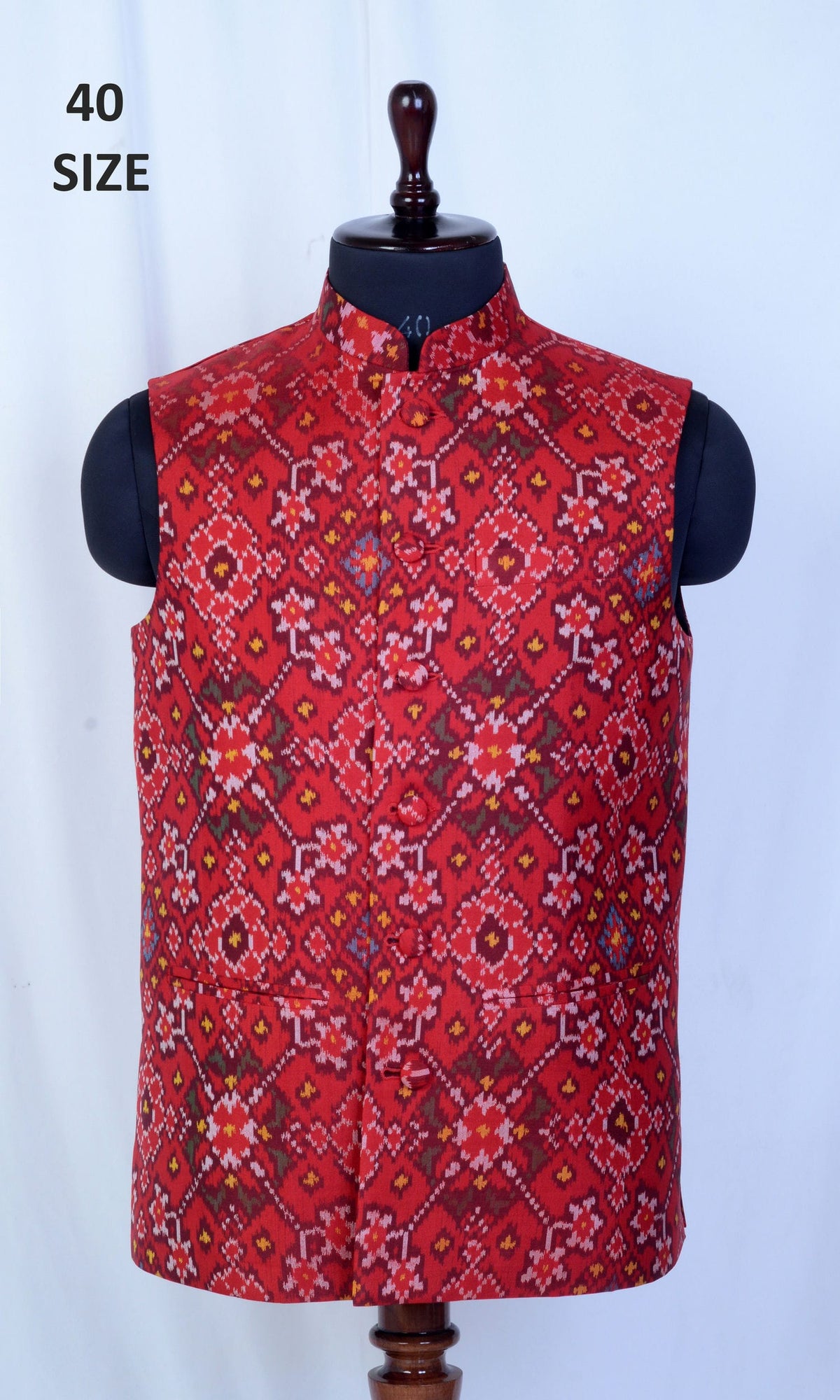 Modi Jacket Single Ikat Patola