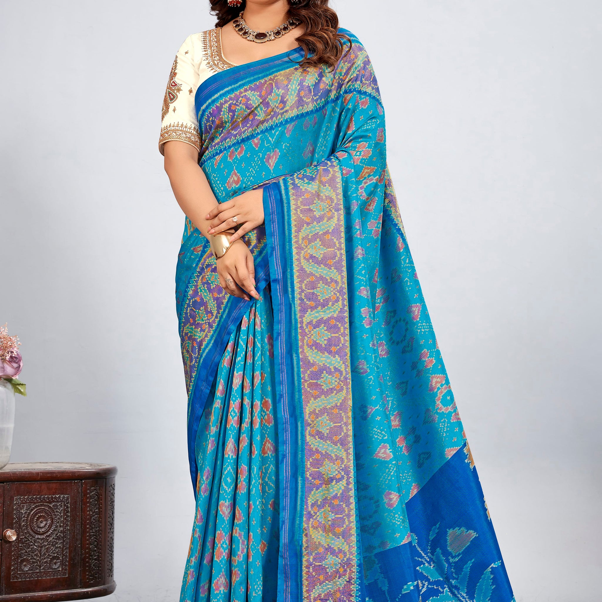 Rajkoti Patola Saree