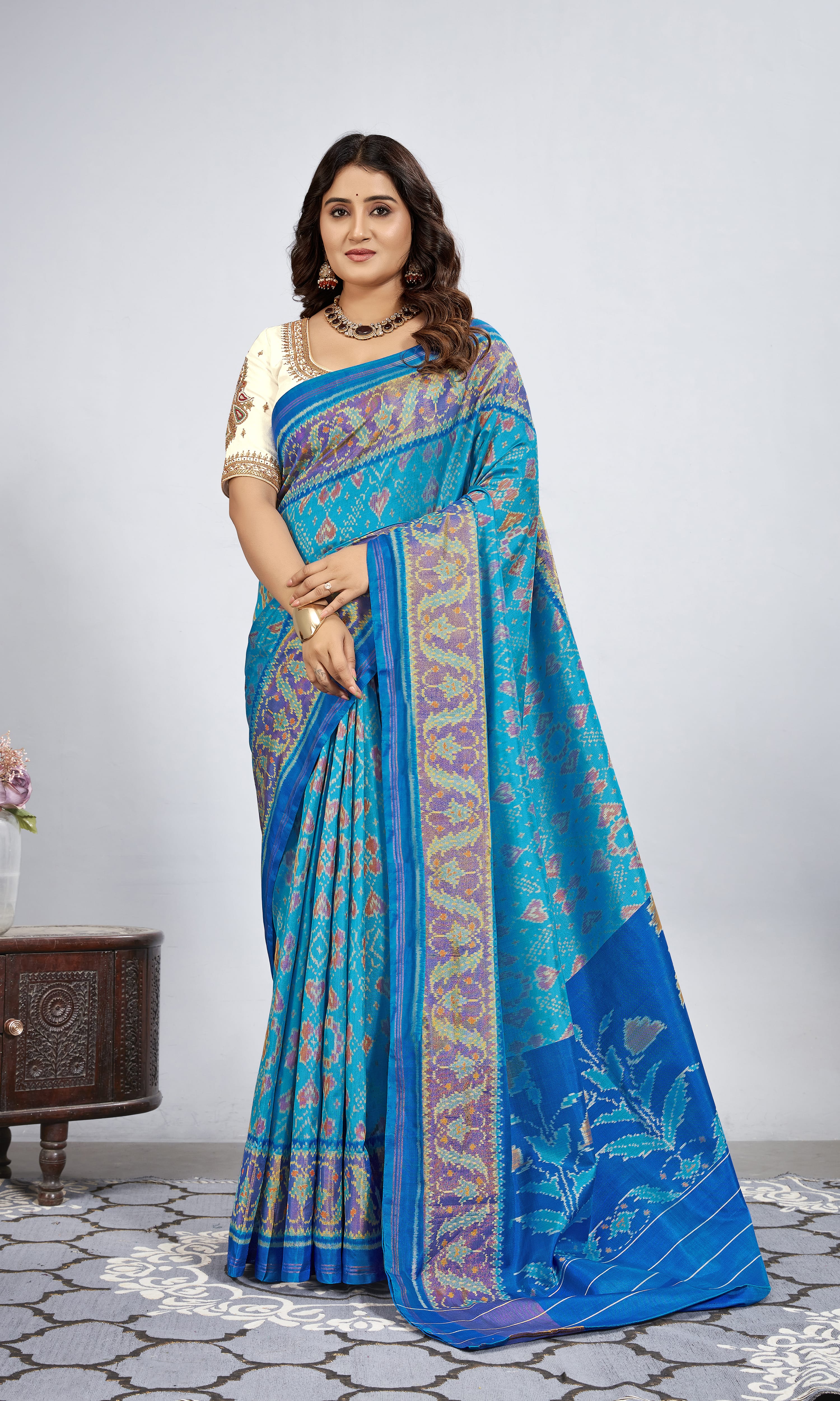 Rajkoti Patola Saree