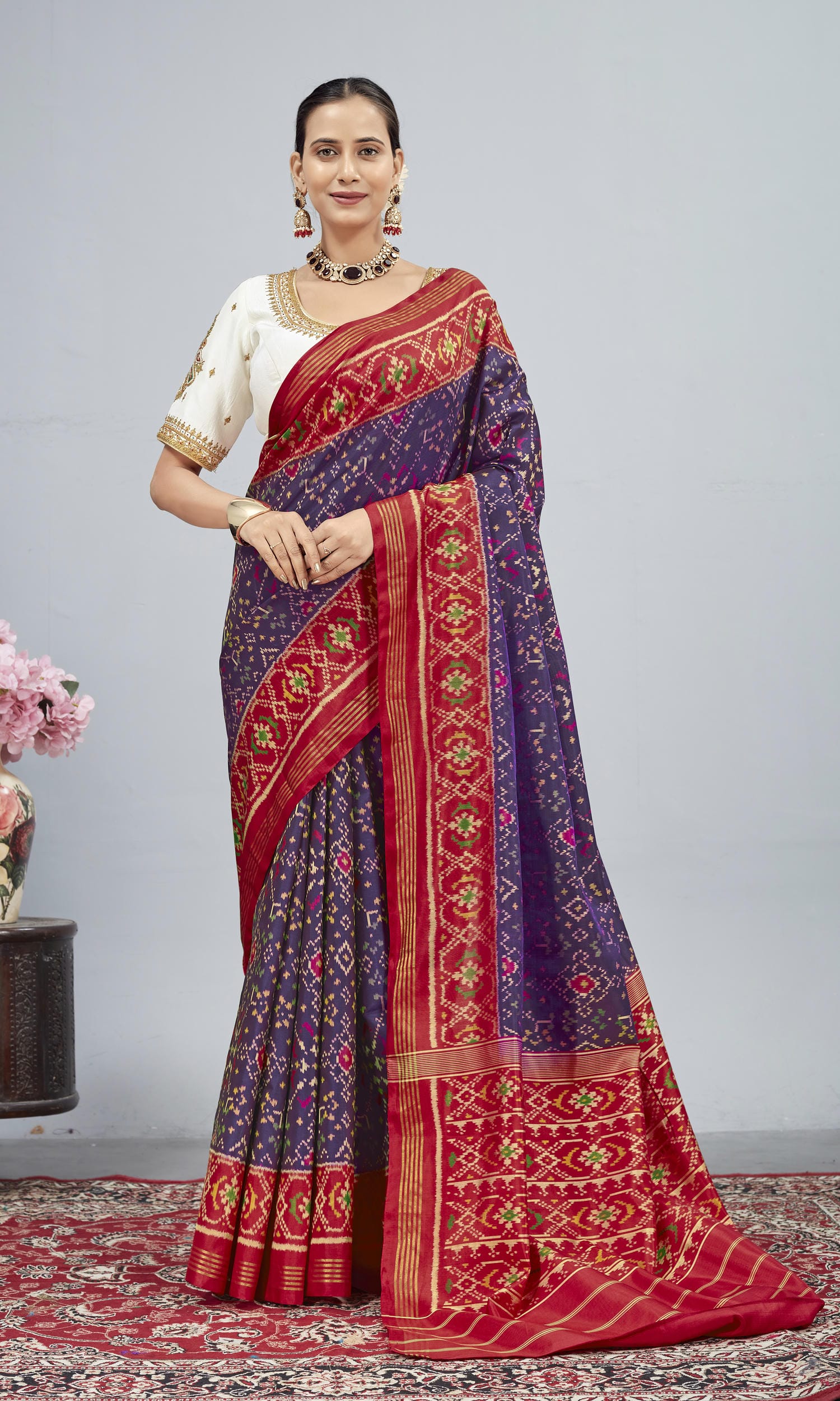 Rajkoti Patola Saree