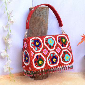 Pearl Beaded Handbag
