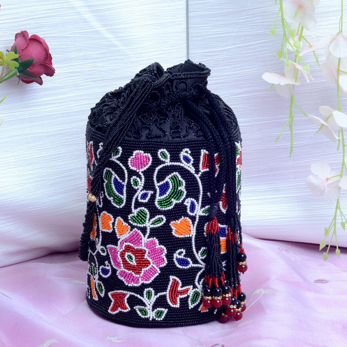 Pearl Beaded Batva
