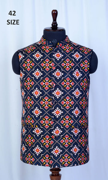 Modi Jacket Double Ikat Patola