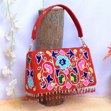 Pearl Beaded Handbag