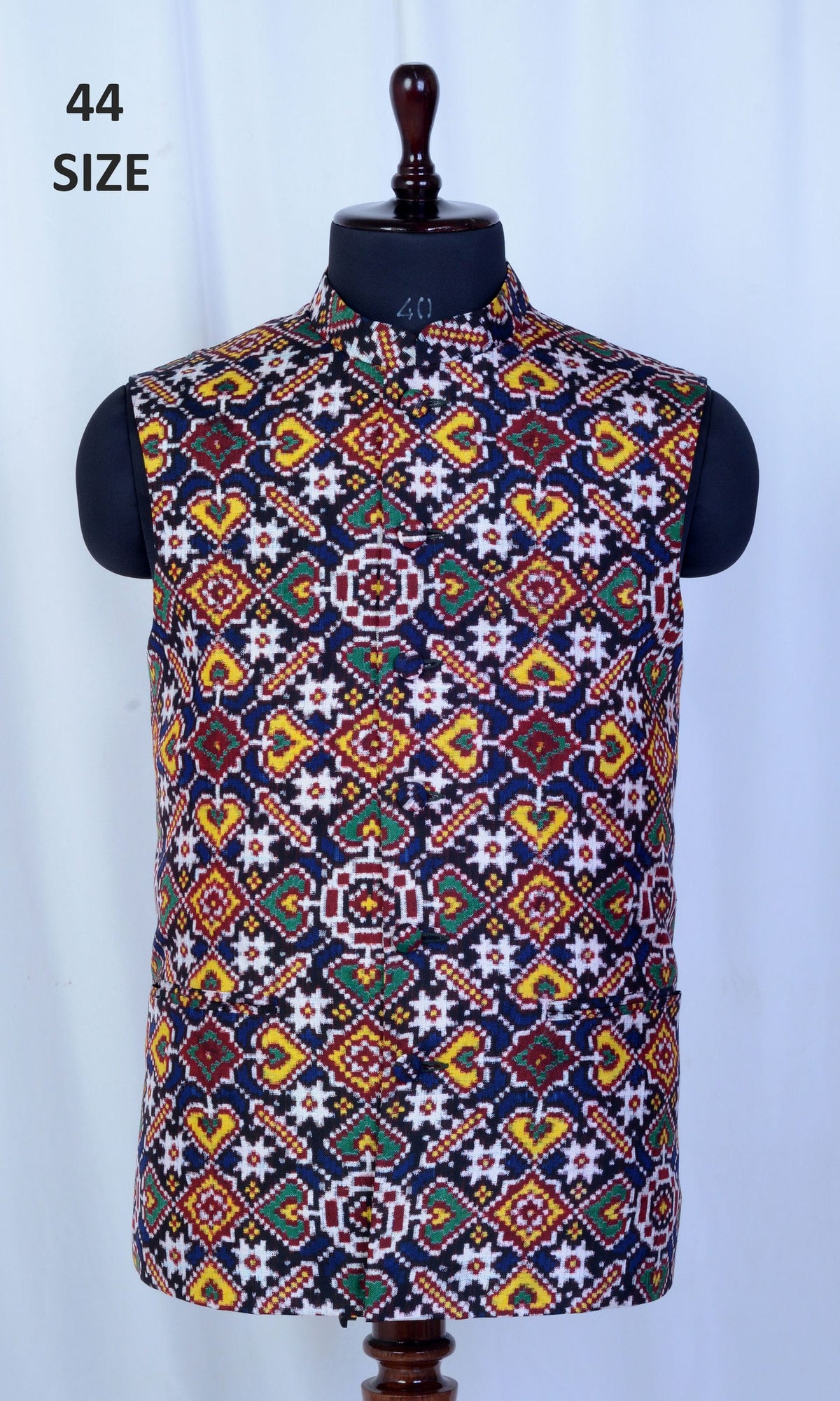 Modi Jacket Double Ikat Patola