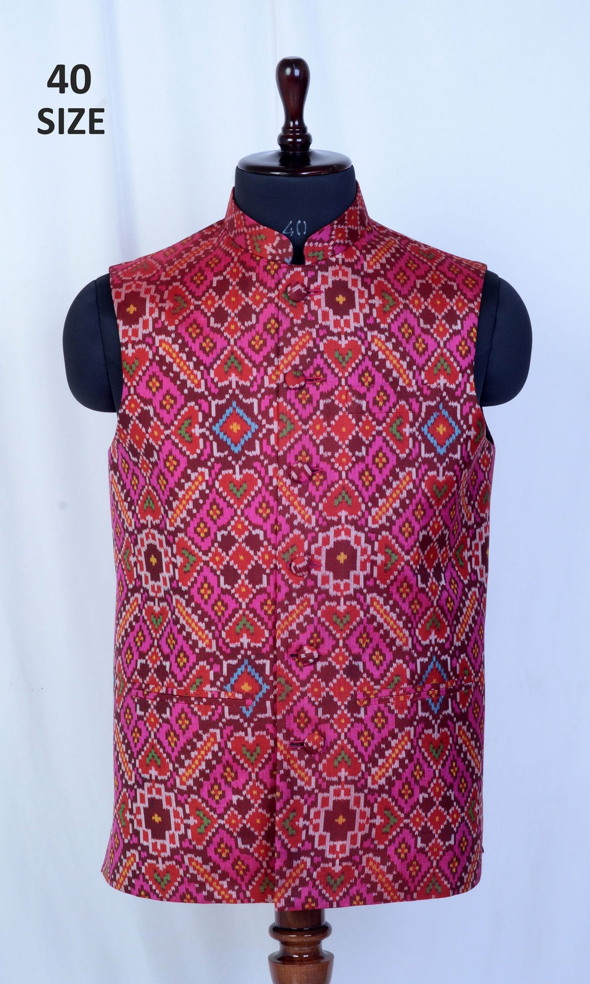 Modi Jacket Single Ikat Patola