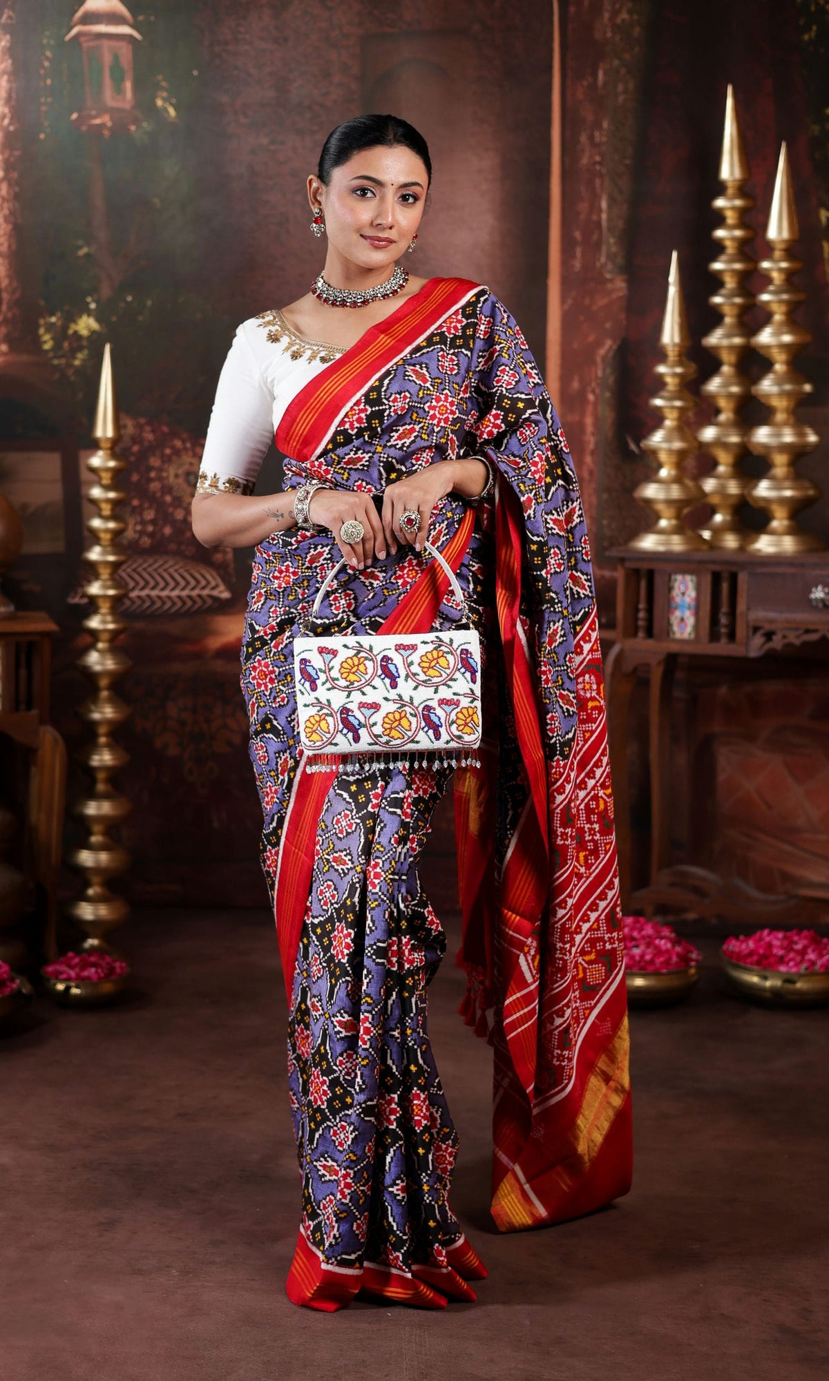 Double Ikat Patola Saree