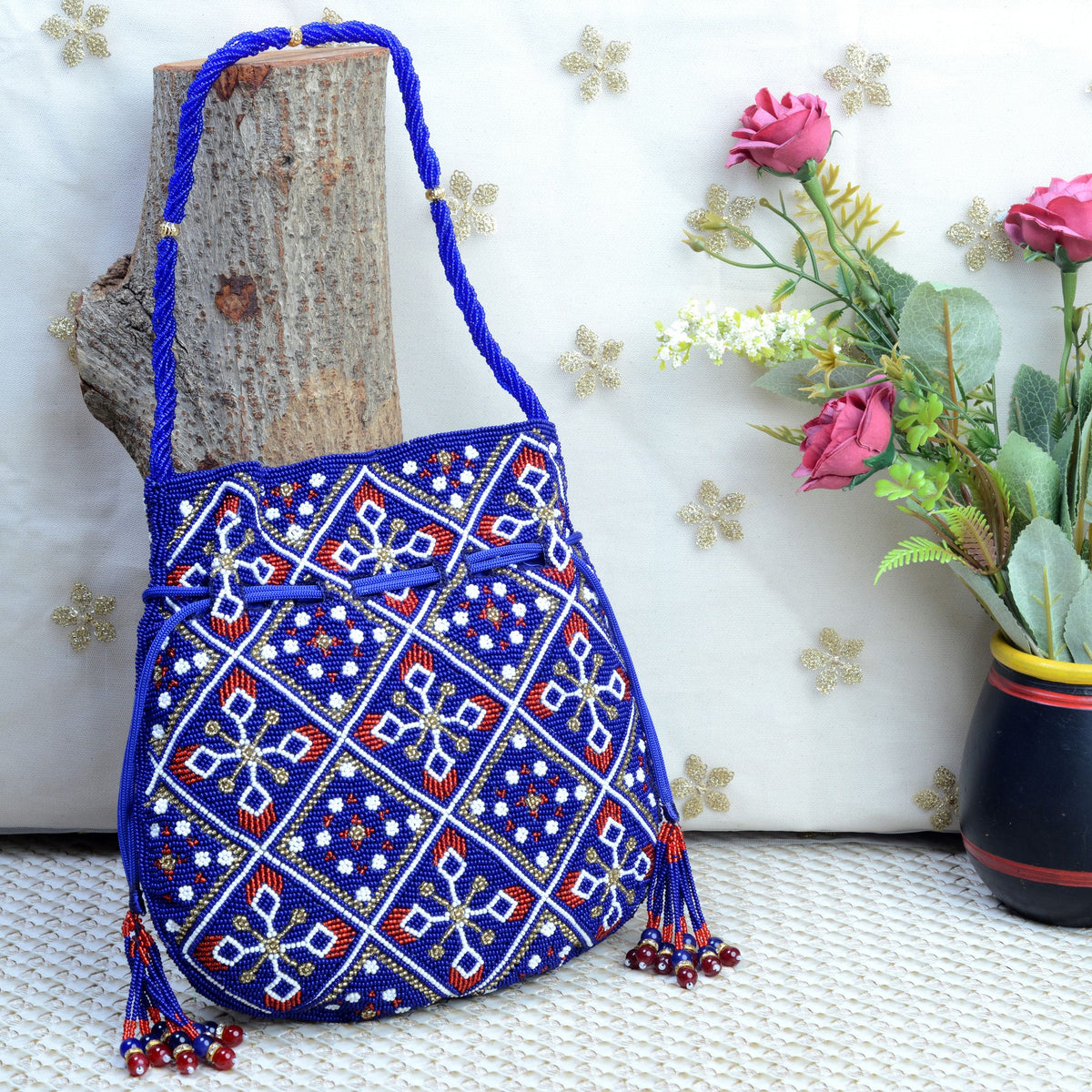 Pearl Beaded Batva