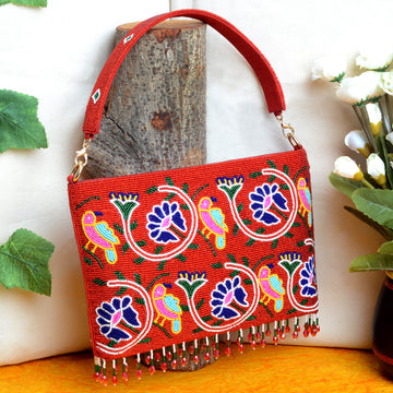 Pearl Beaded Handbag