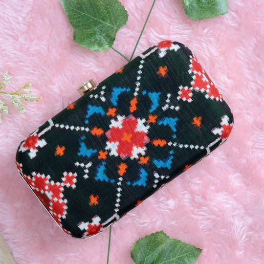 Double Ikat Patola Clutch