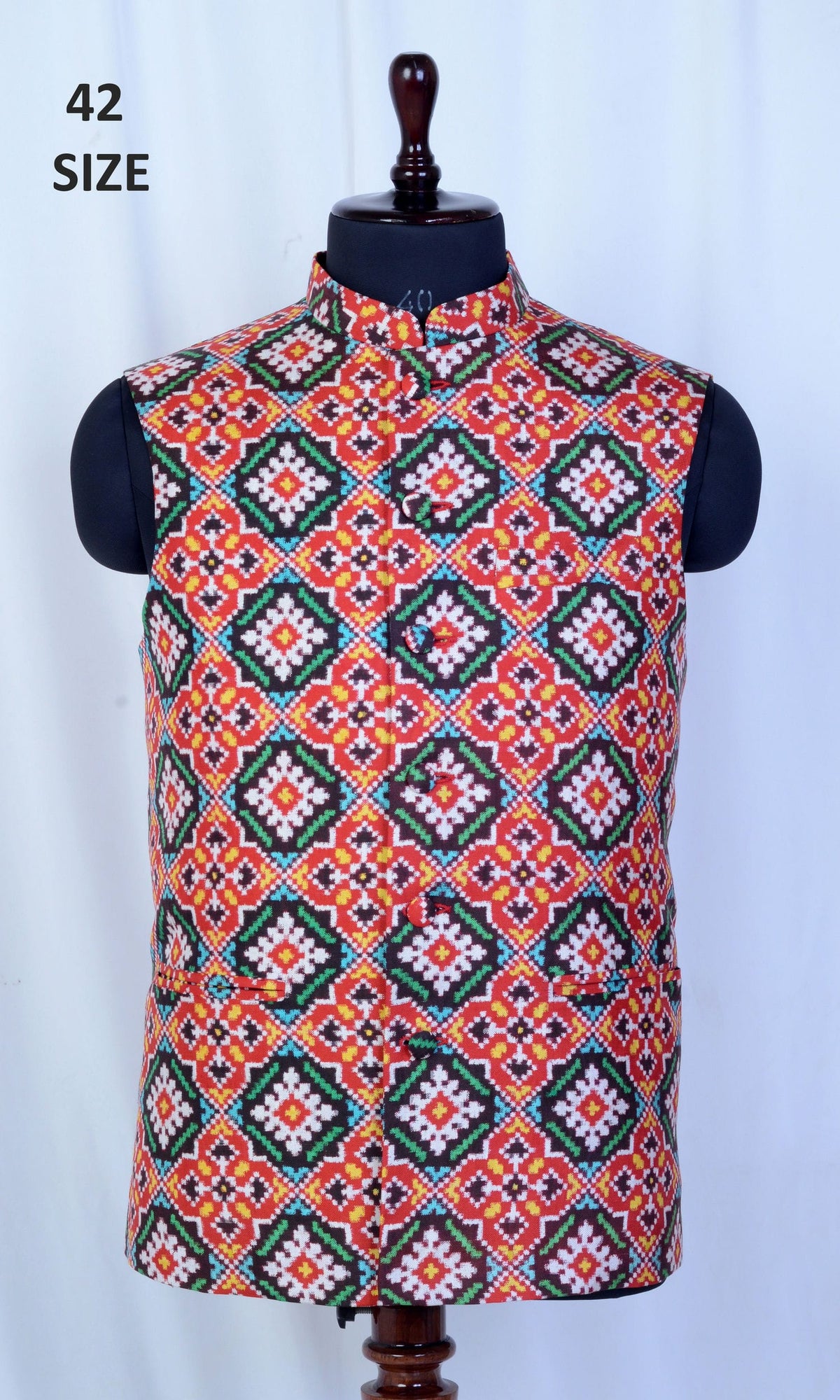 Modi Jacket Double Ikat Patola