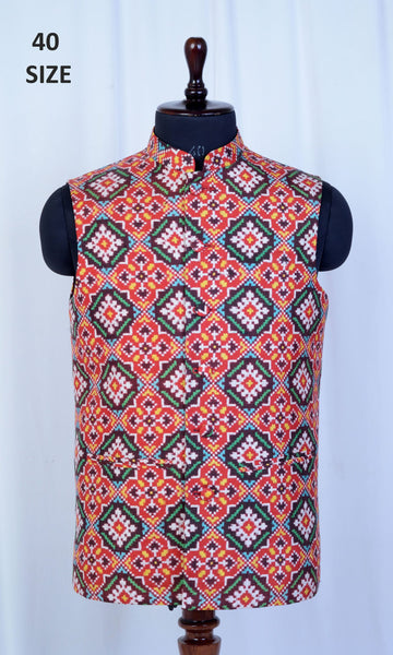 Modi Jacket Double Ikat Patola