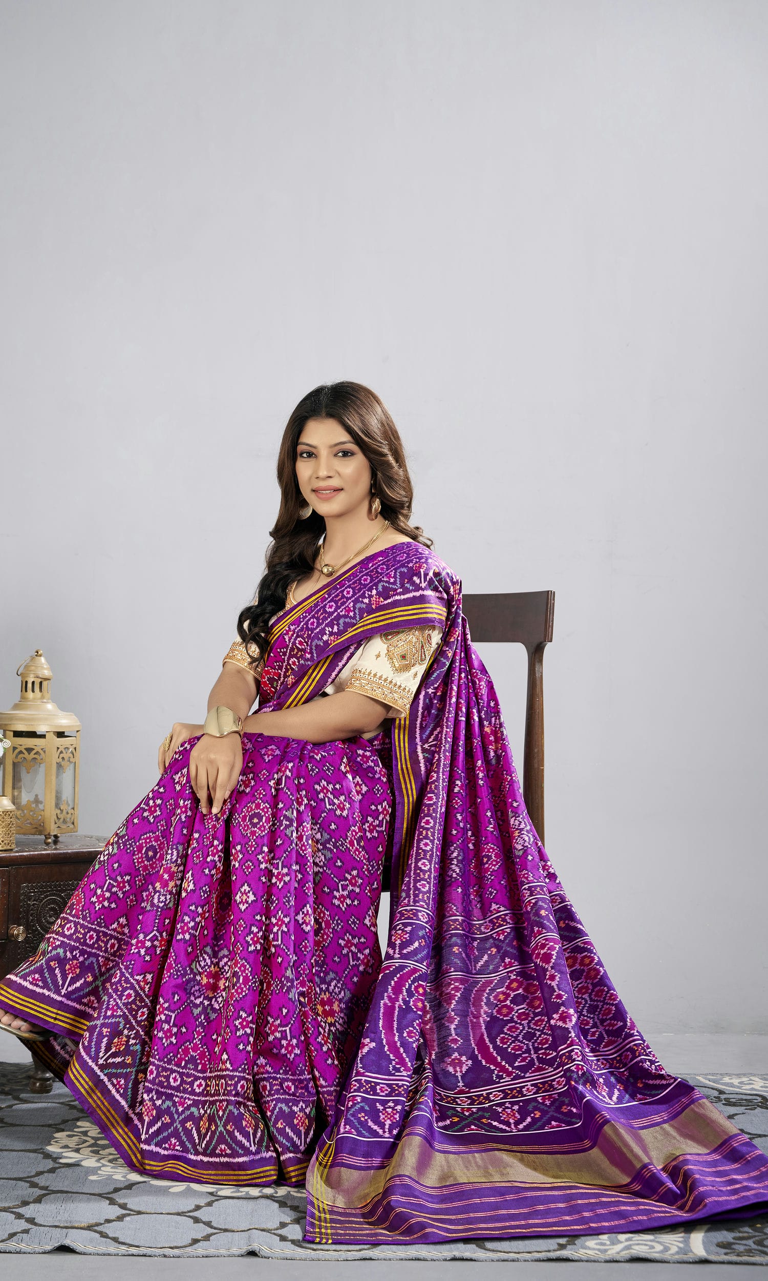 Single Ikat Patola Saree