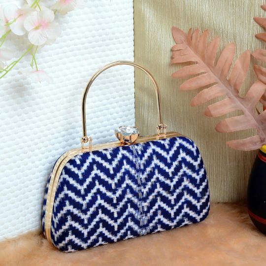 Double Ikat Patola Clutch