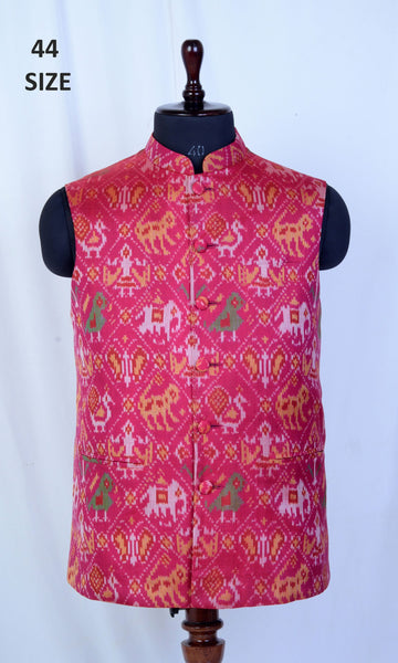 Modi Jacket Single Ikat Patola