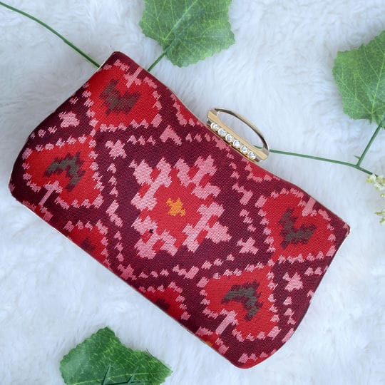 Single Ikat Patola Clutch