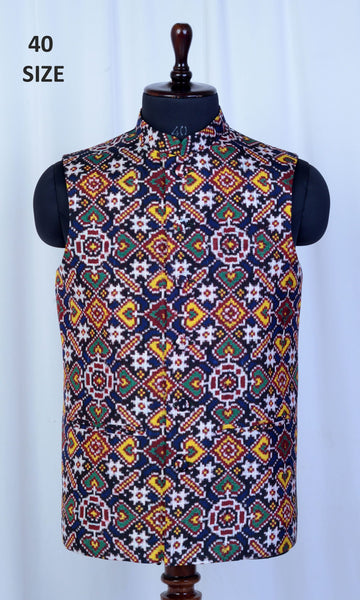 Modi Jacket Double Ikat Patola