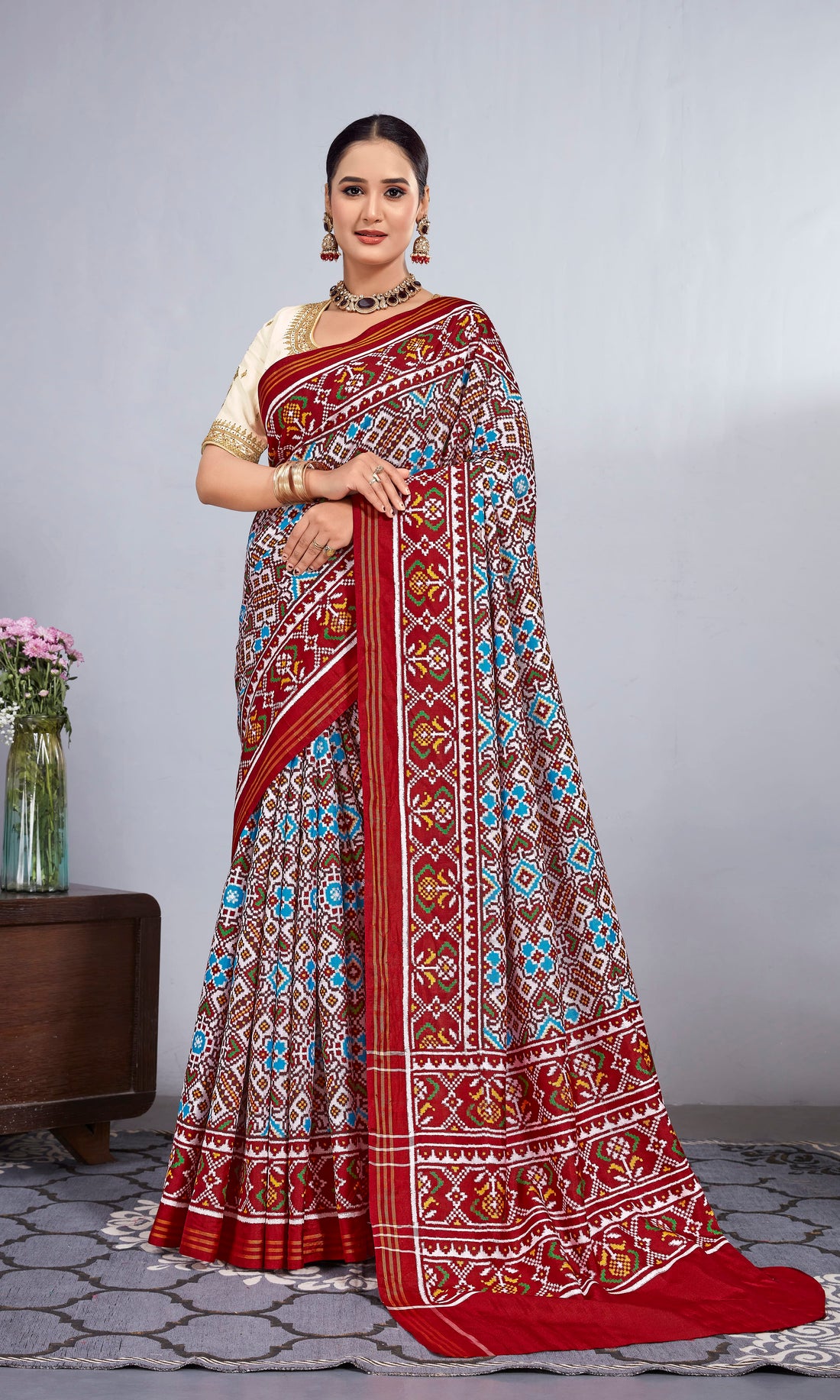 Double Ikat Patola Saree