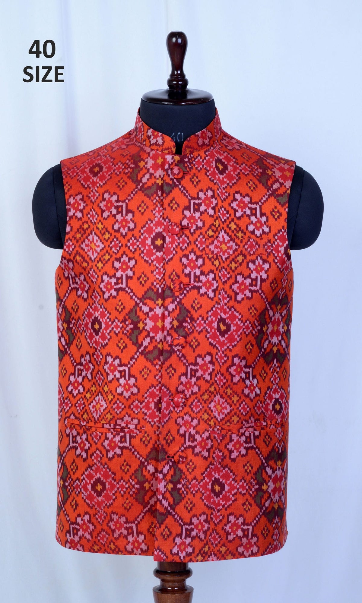 Modi Jacket Single Ikat Patola