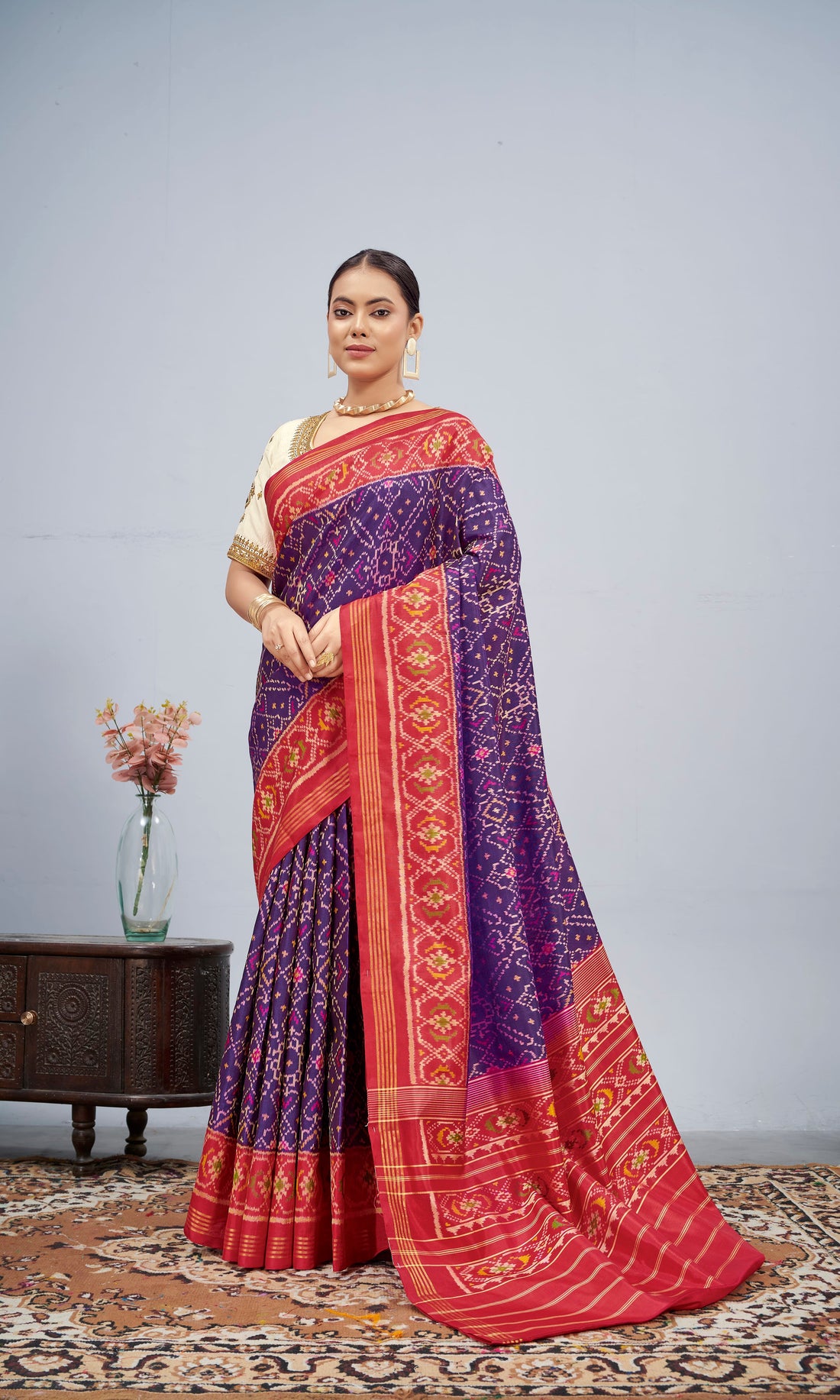 Rajkoti Patola Saree