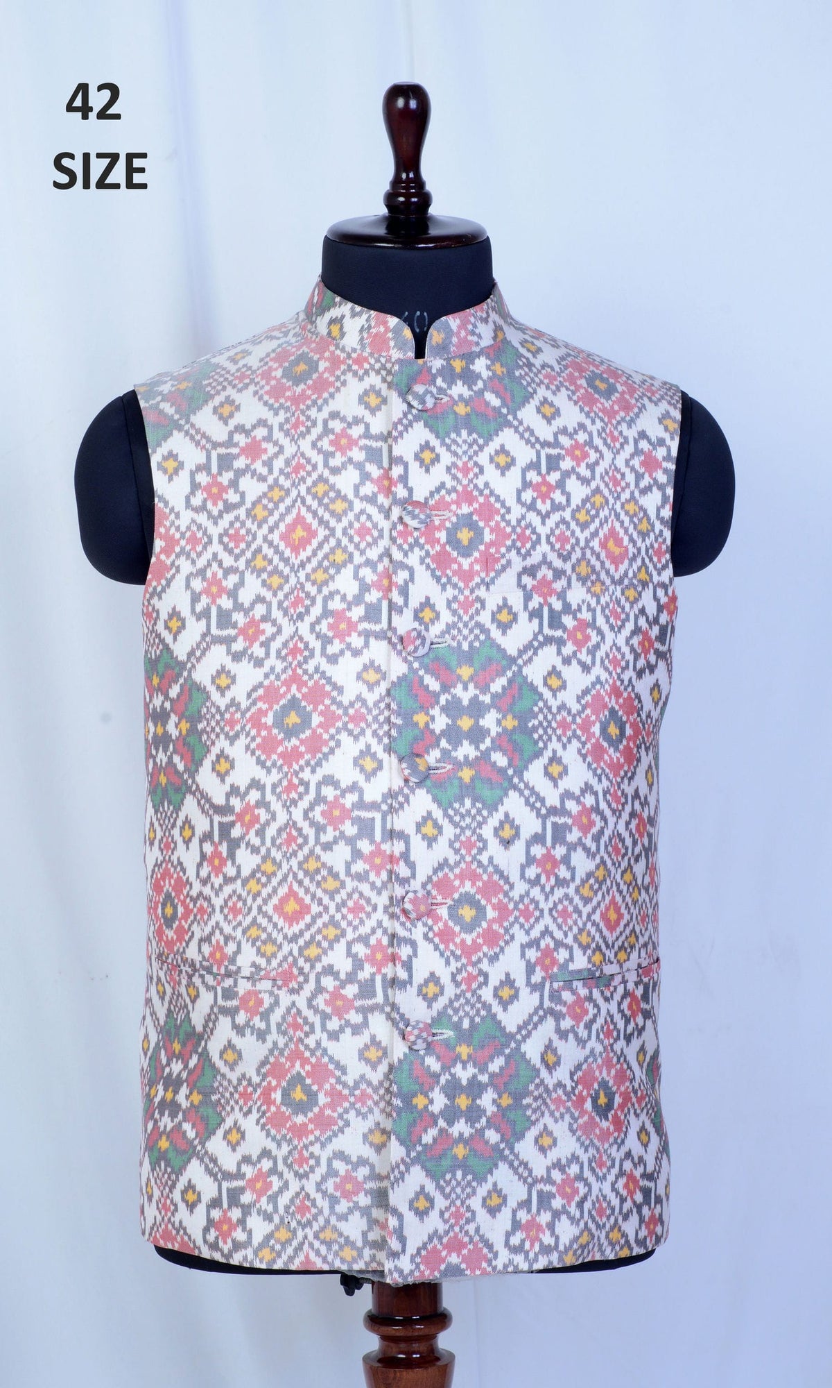 Modi Jacket Single Ikat Patola