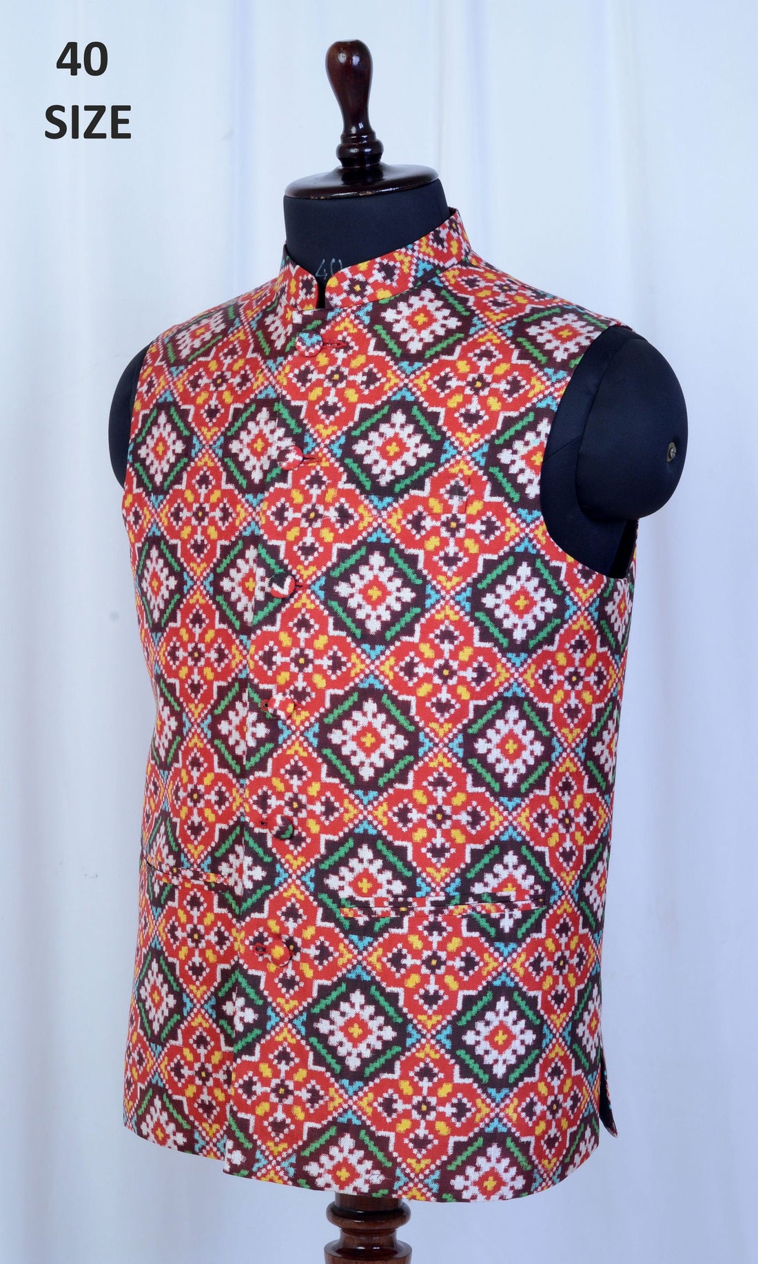 Modi Jacket Double Ikat Patola