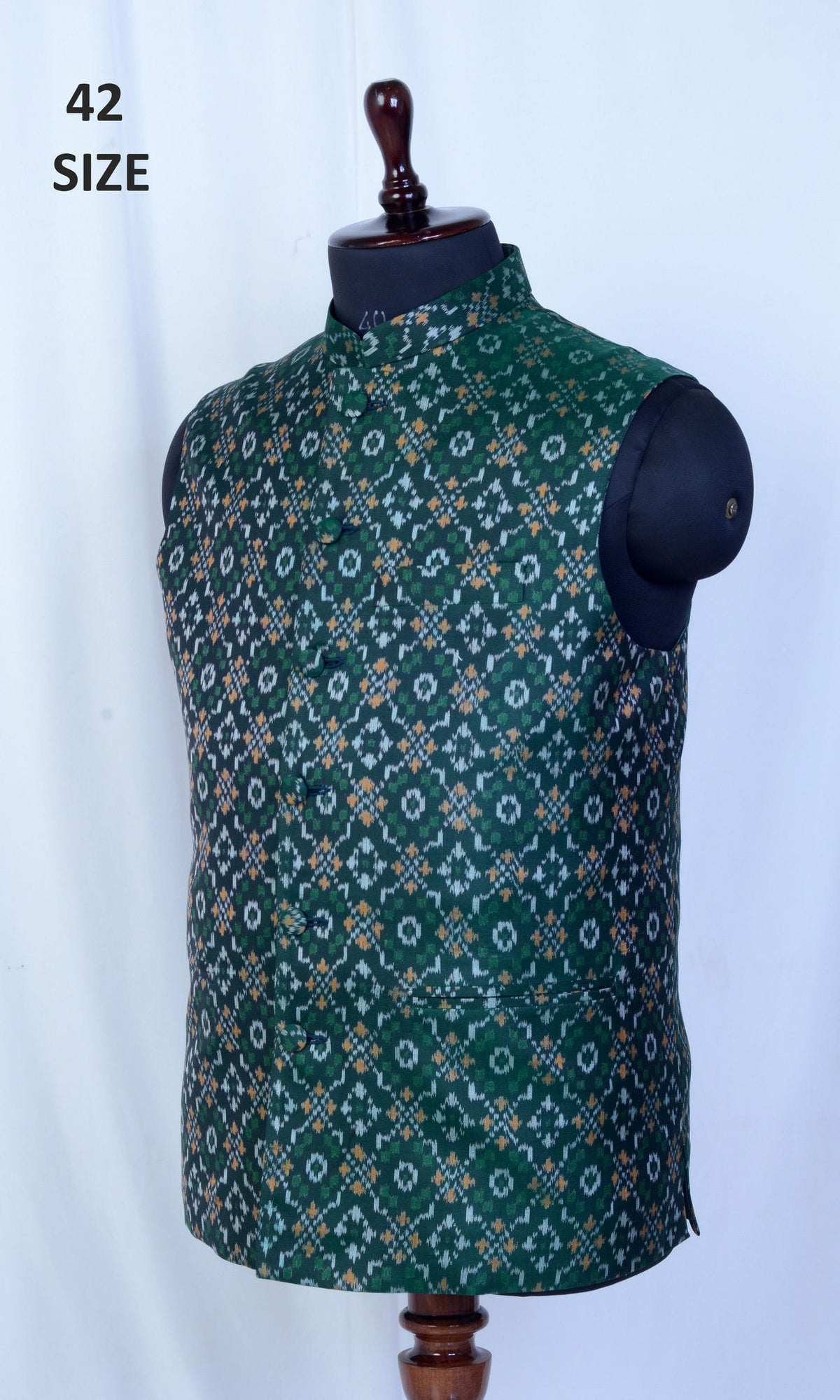 Modi Jacket Single Ikat Patola