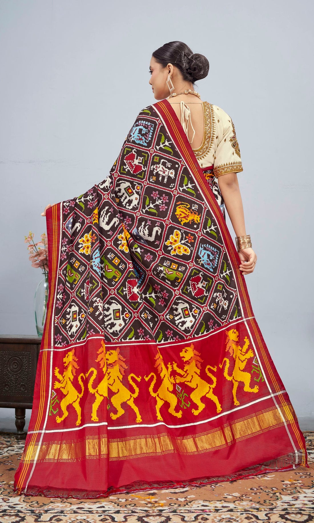 Double Ikat Patola Saree