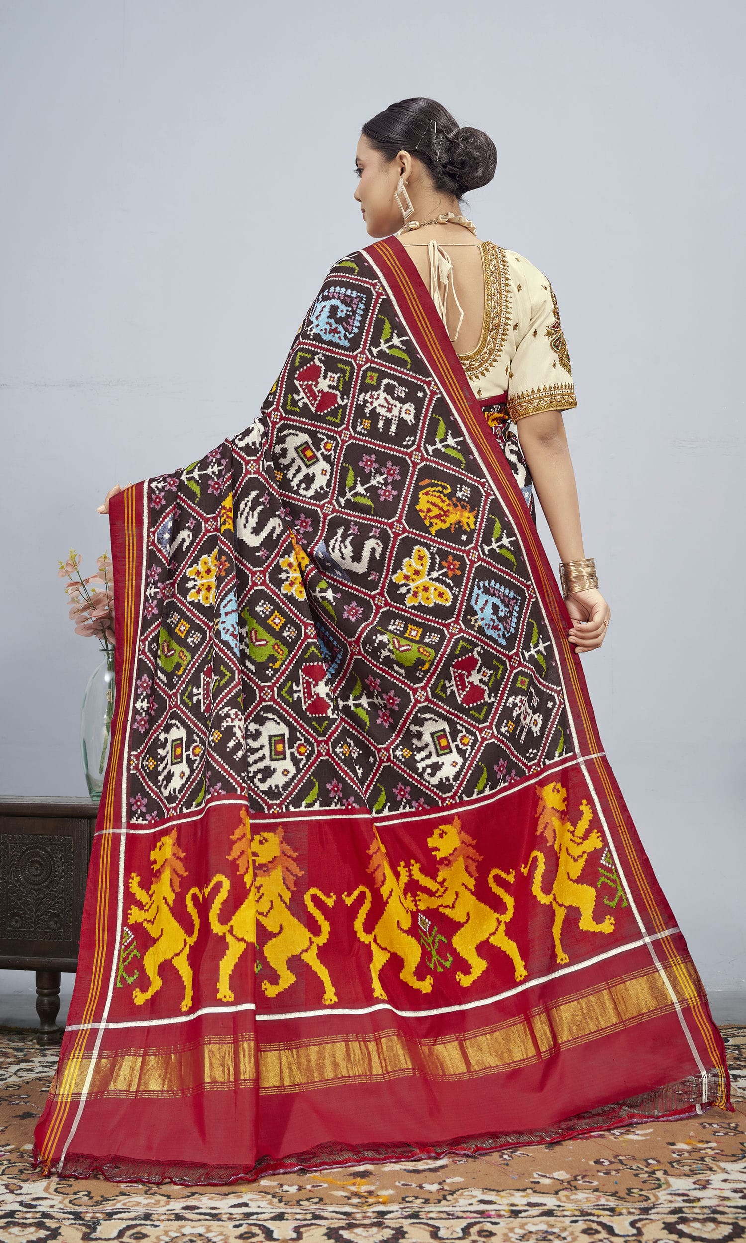 Double Ikat Patola Saree