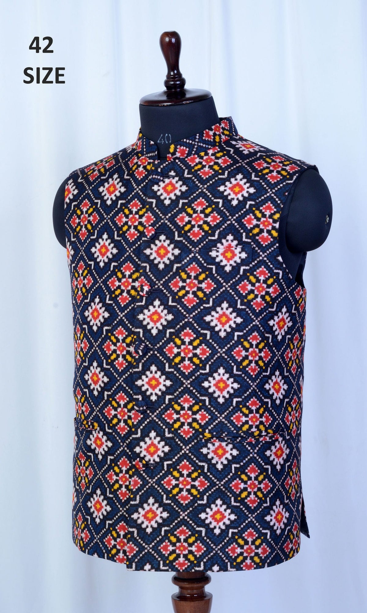 Modi Jacket Double Ikat Patola