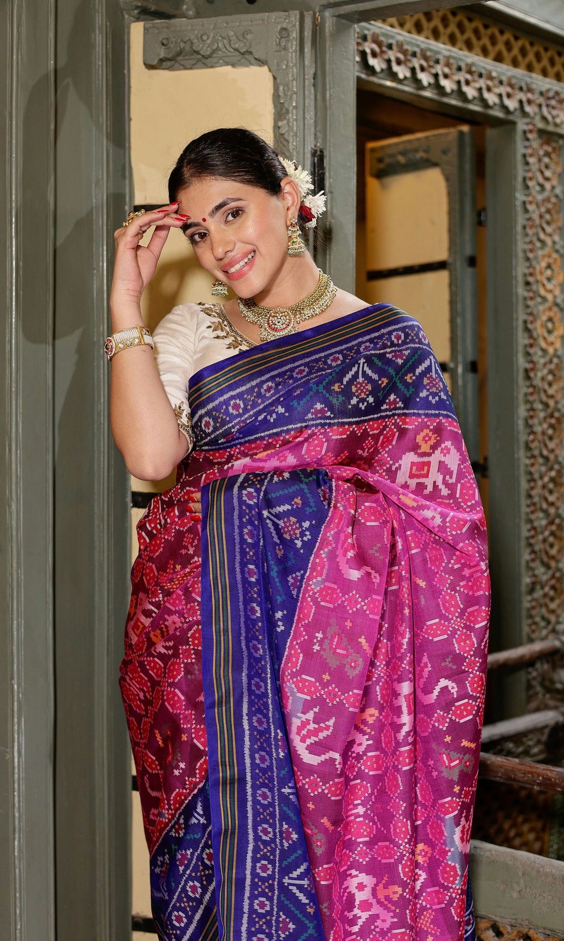 Single Ikat Patola Saree