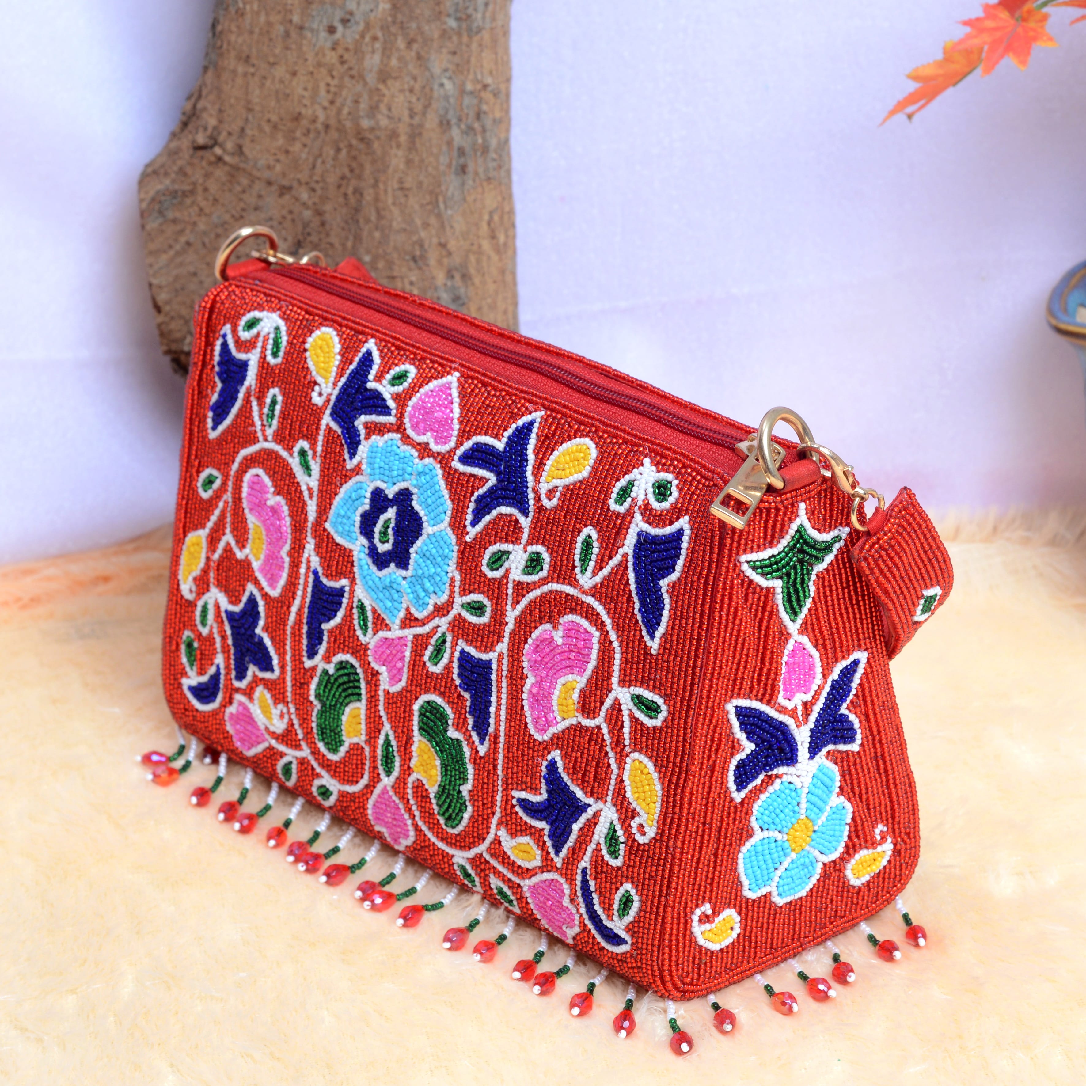 Pearl Beaded Handbag