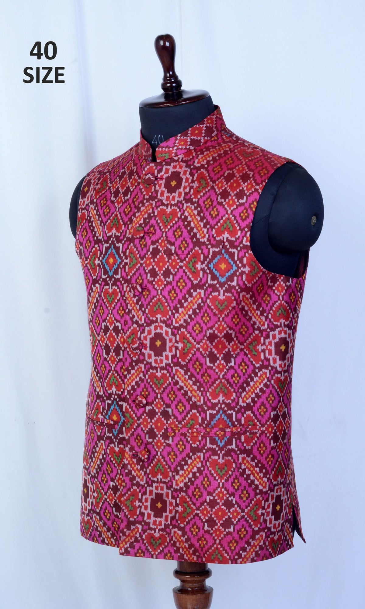 Modi Jacket Single Ikat Patola