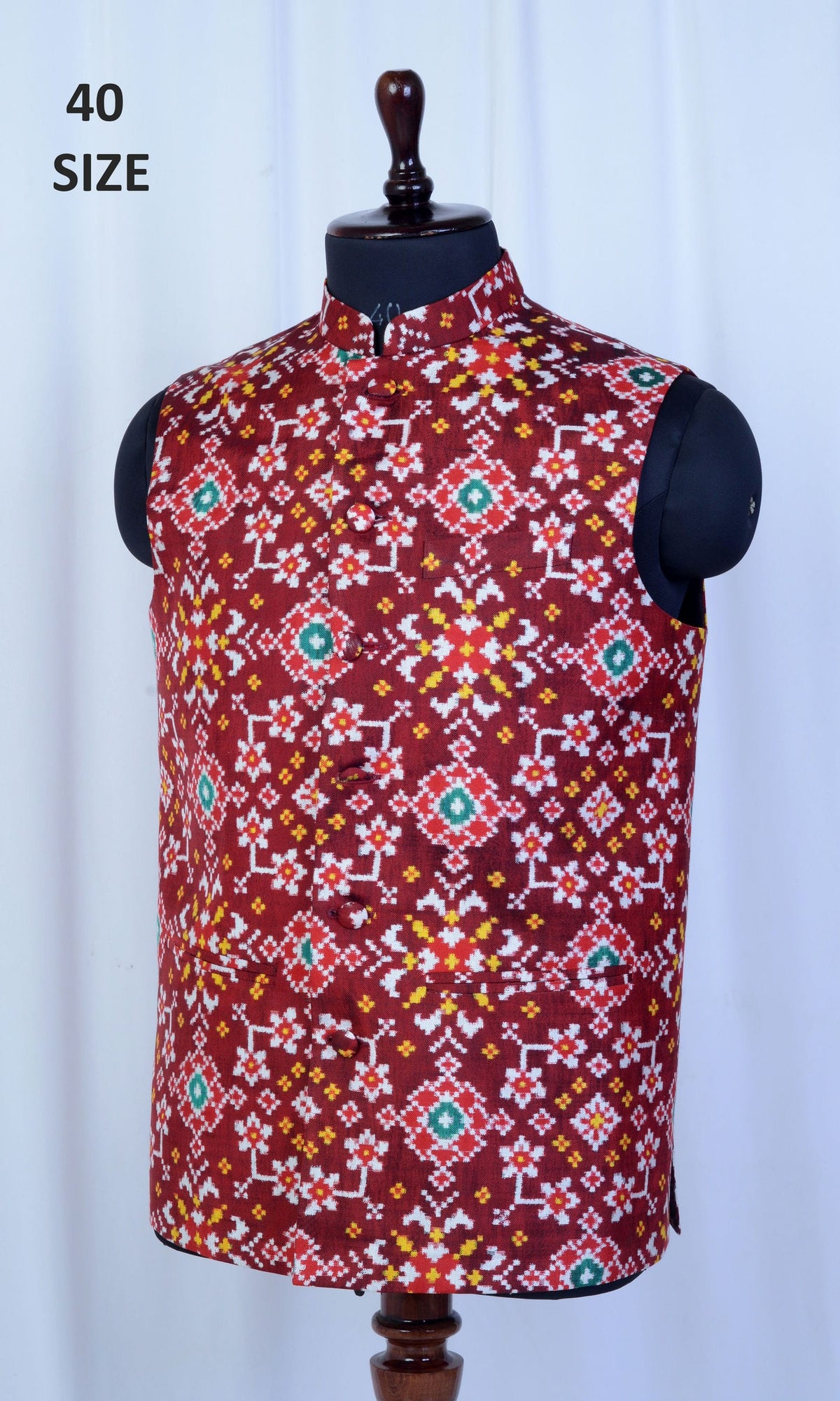 Modi Jacket Double Ikat Patola