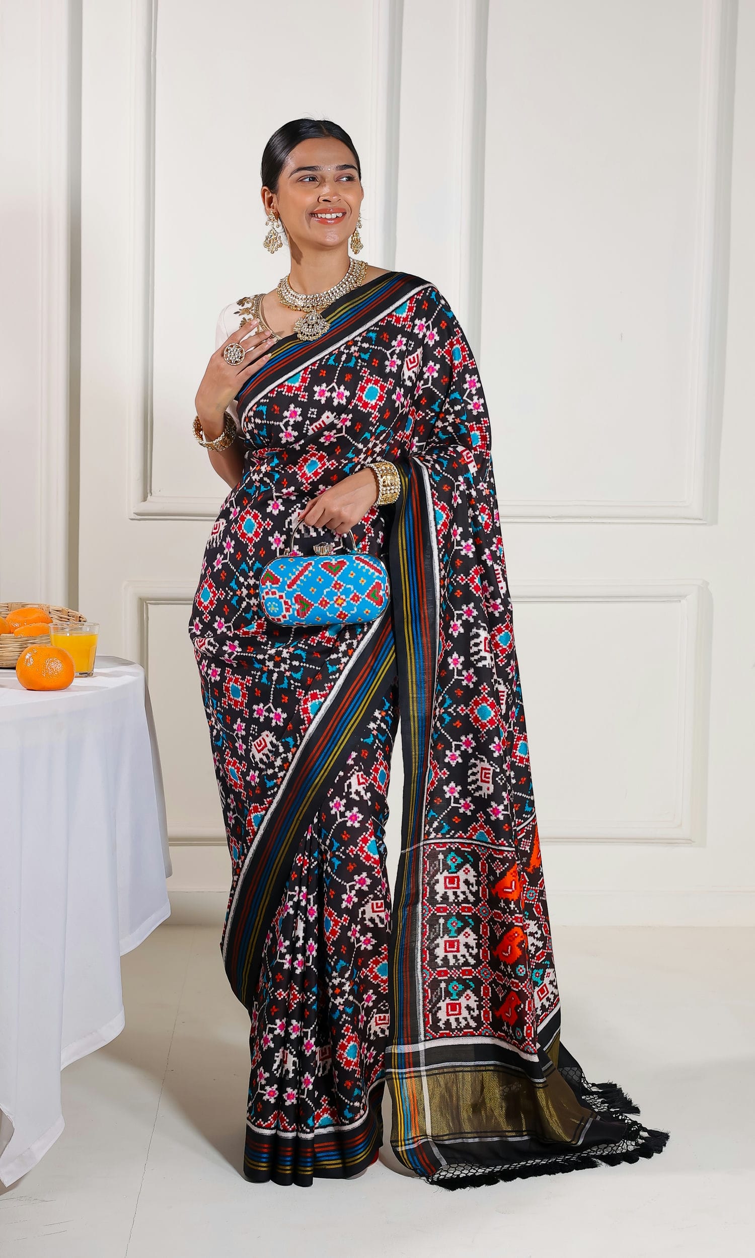 Double Ikat Patola Saree