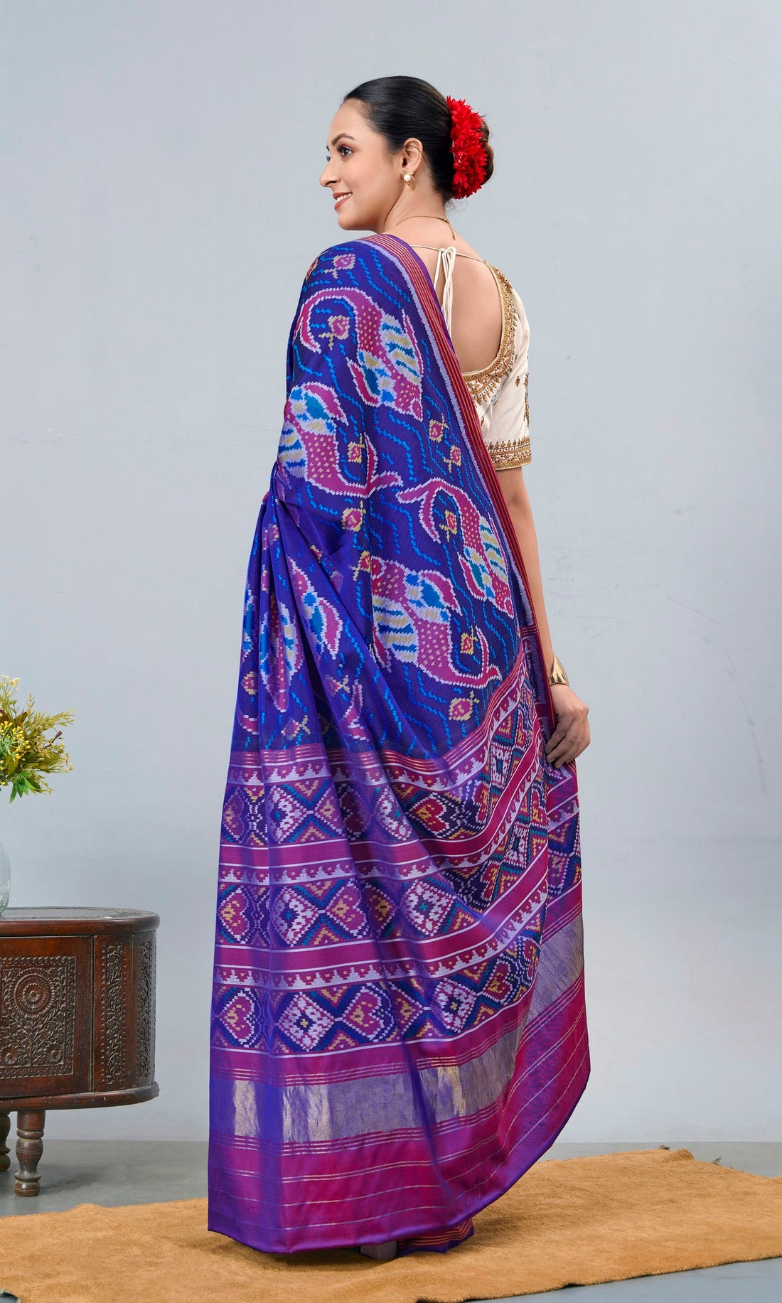 Single Ikat Patola Saree