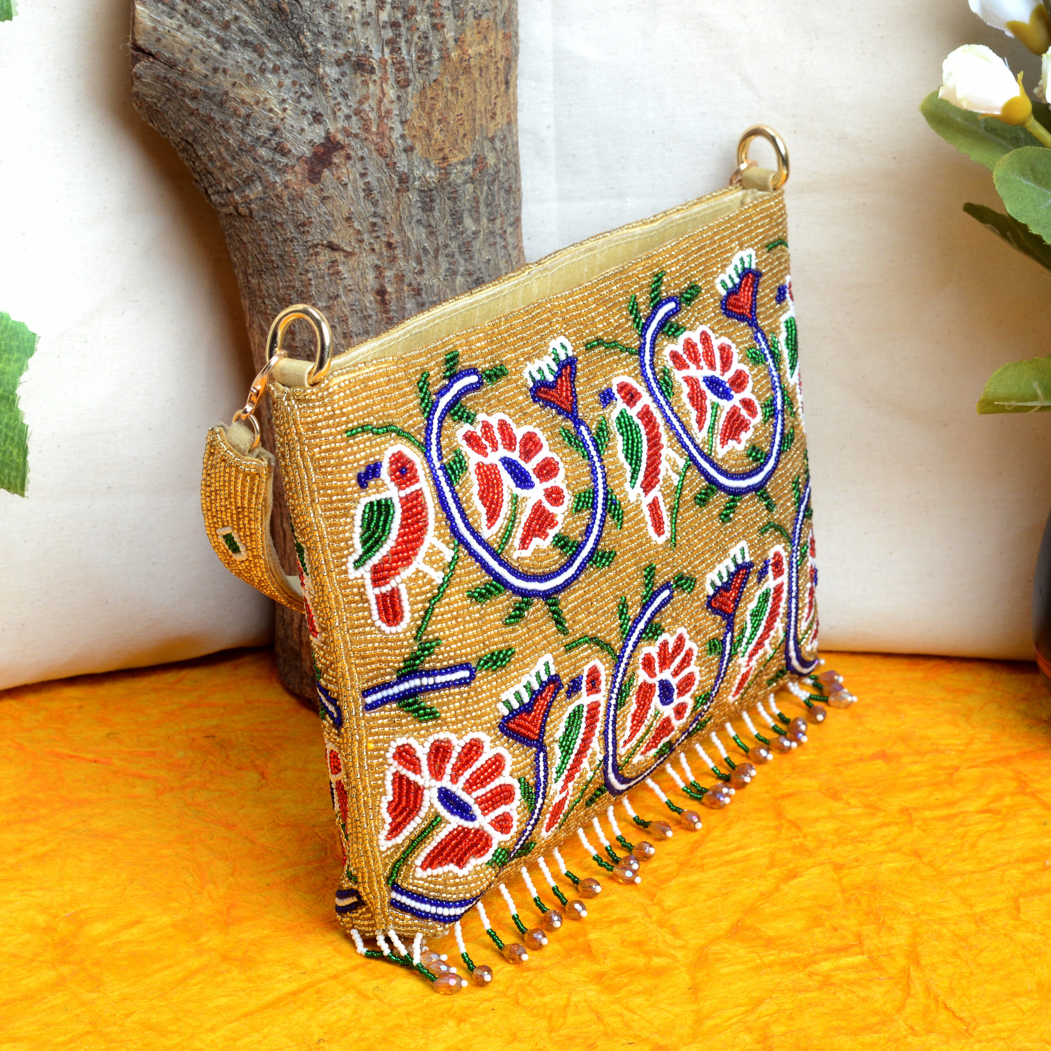 Pearl Beaded Handbag