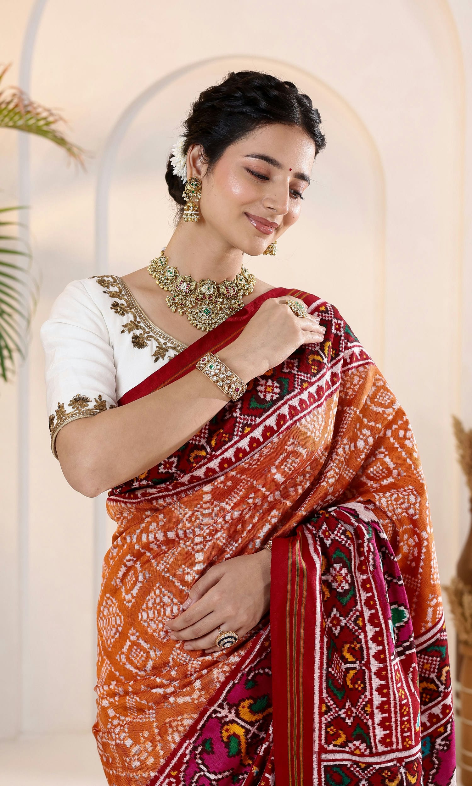 Double Ikat Patola Saree